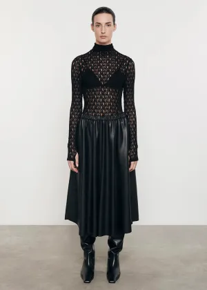 The  Lace L/S Turtleneck