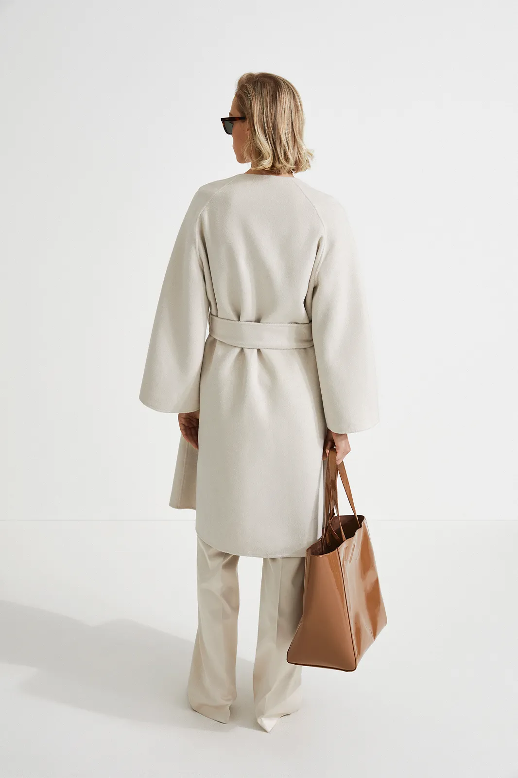 TRENTO COAT LONG - CREAM