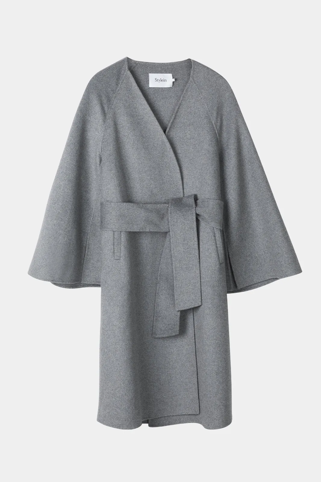 TRENTO COAT LONG - GREY