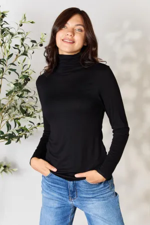 Turtleneck Long Sleeve Top