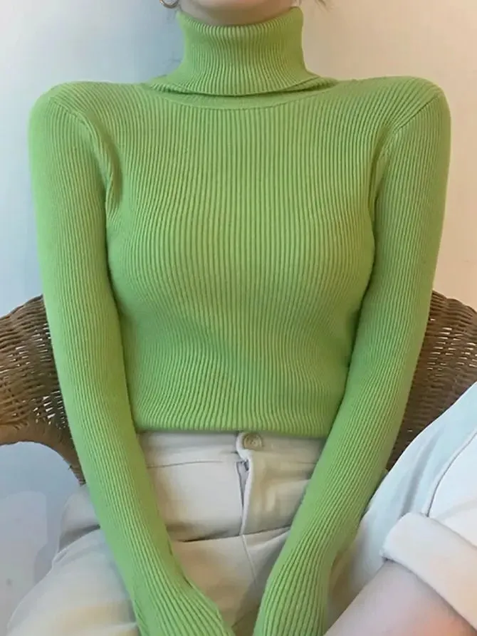 Turtleneck Sweater | Frostine