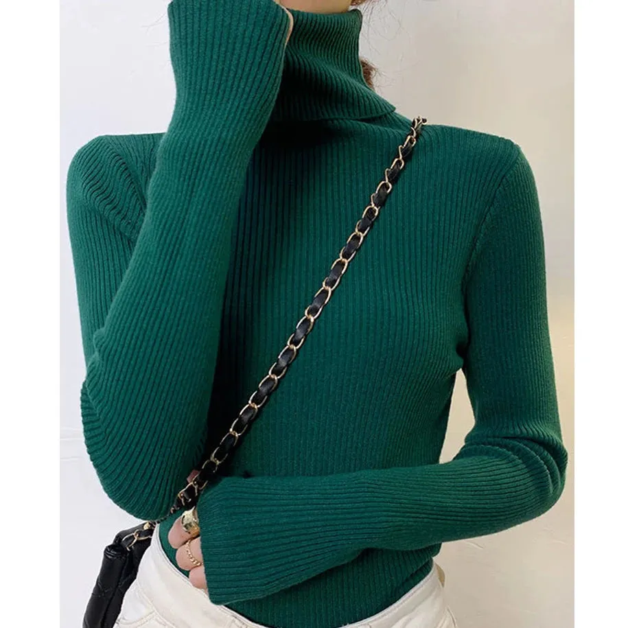 Turtleneck Sweater | Frostine