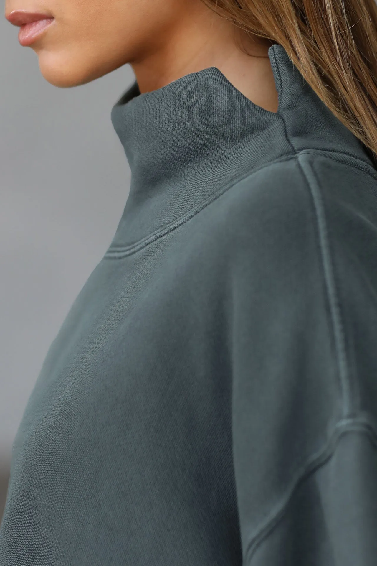 Turtleneck Sweatshirt