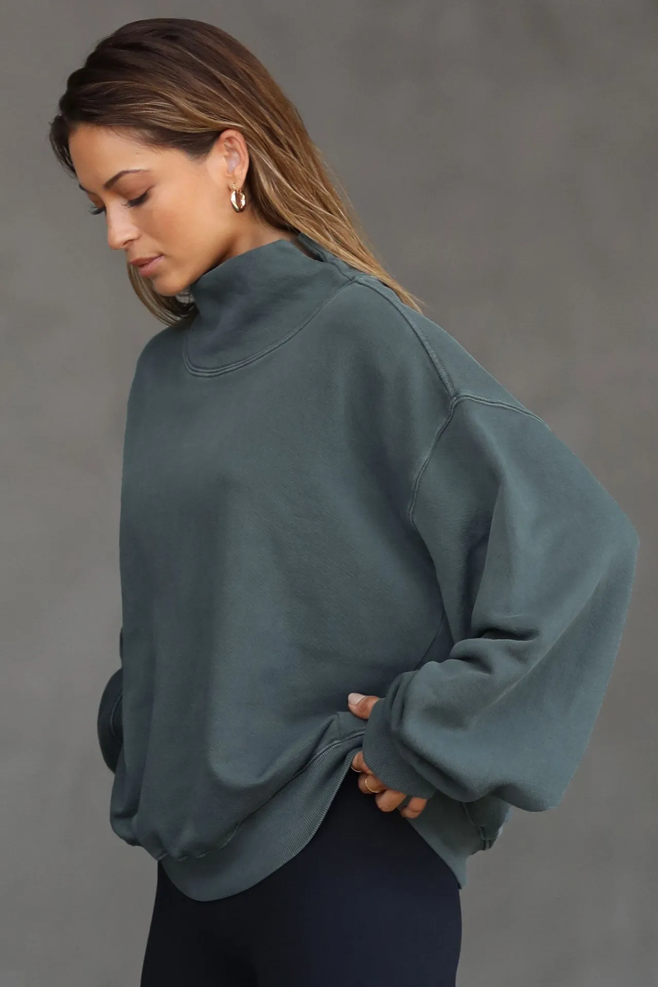 Turtleneck Sweatshirt