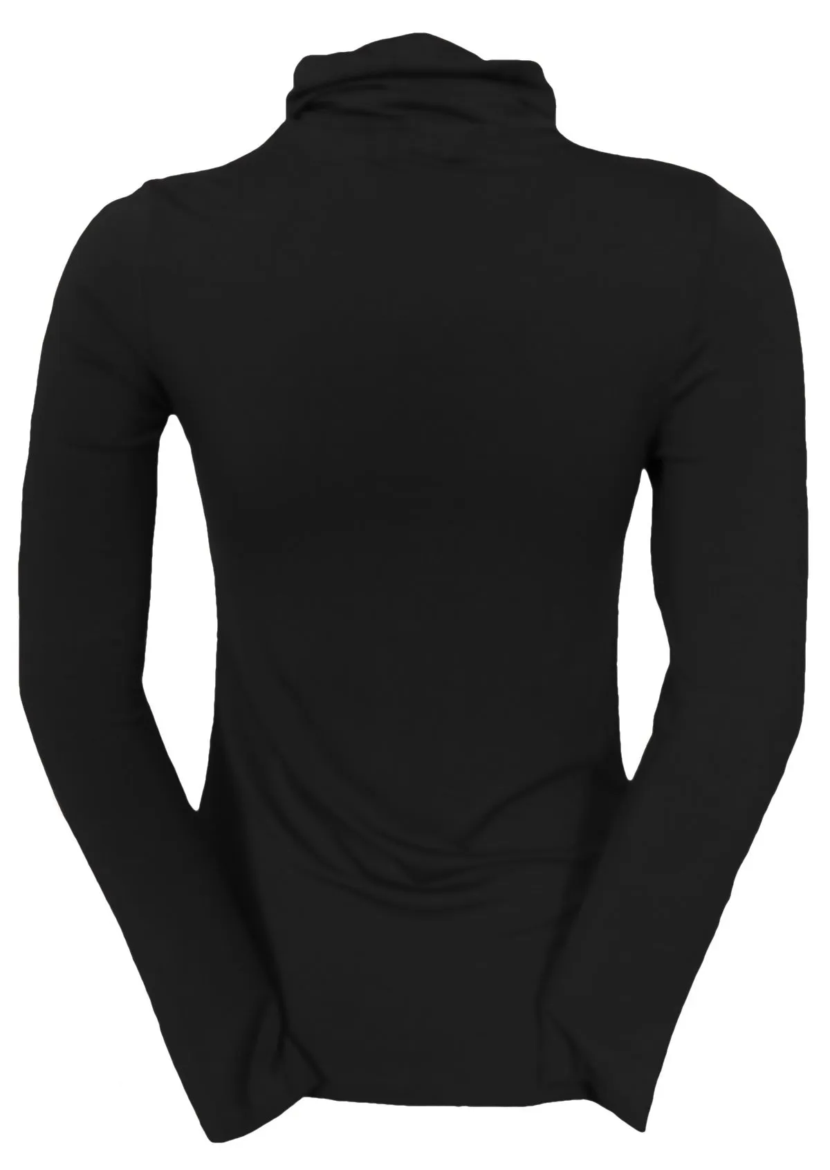 Turtleneck Top Black