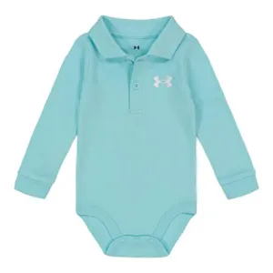 UA LS Polo Bodysuit Neo Turquoise