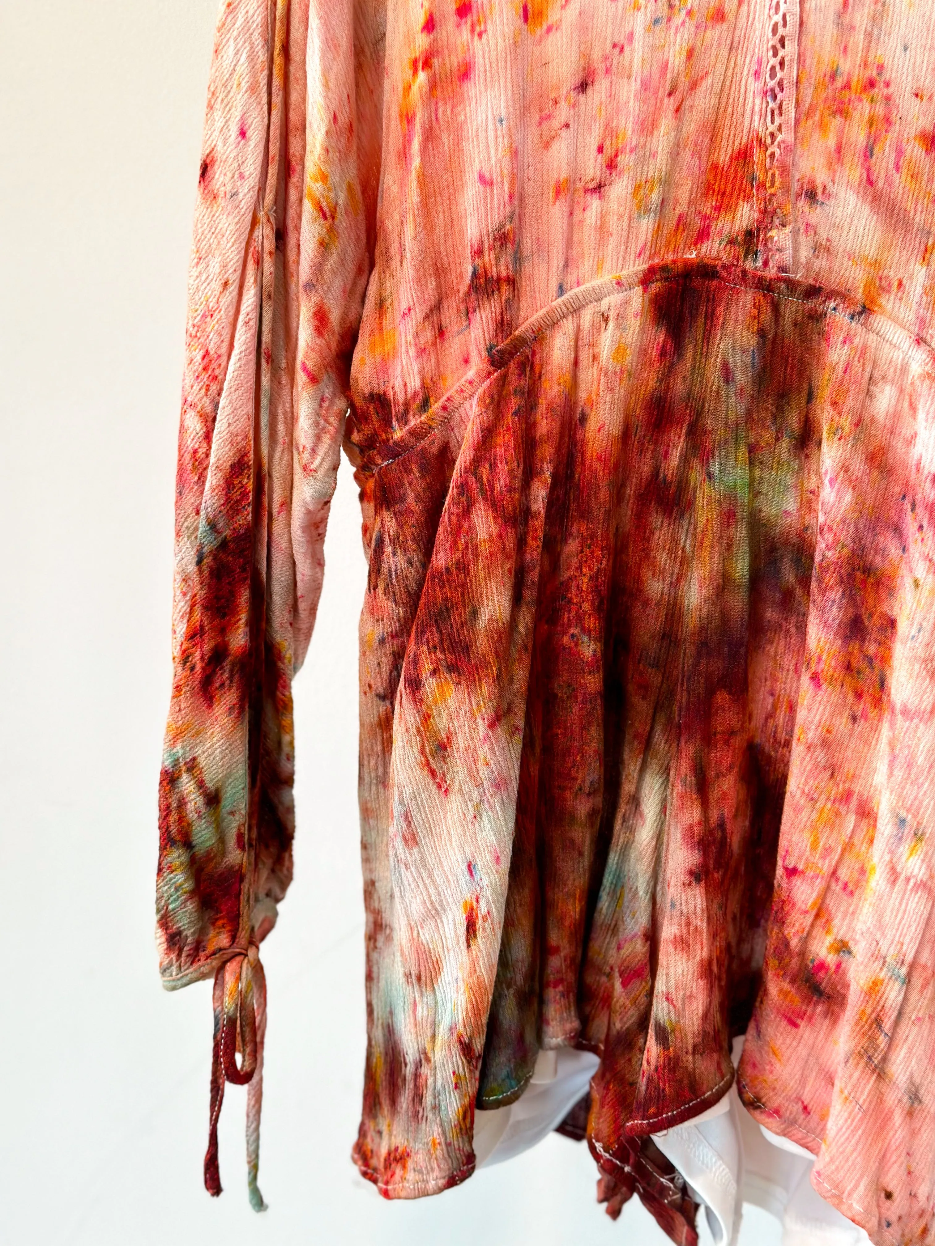 Whimsical Tie Dye Romper