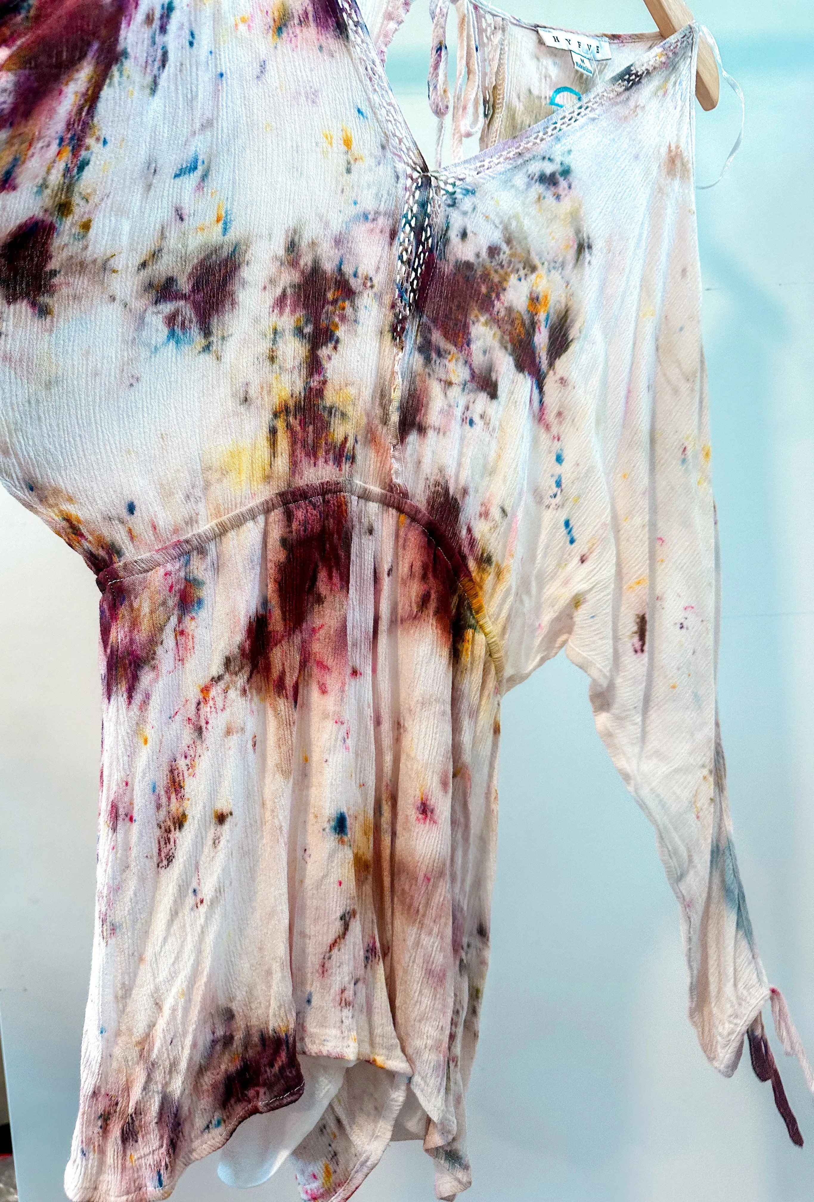 Whimsical Tie Dye Romper