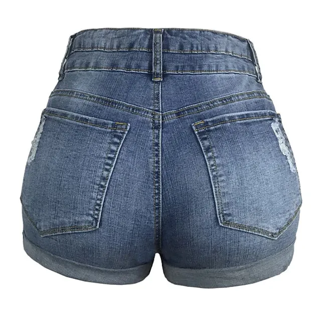 Women's Casual Fashion Jeans Denim Shorts