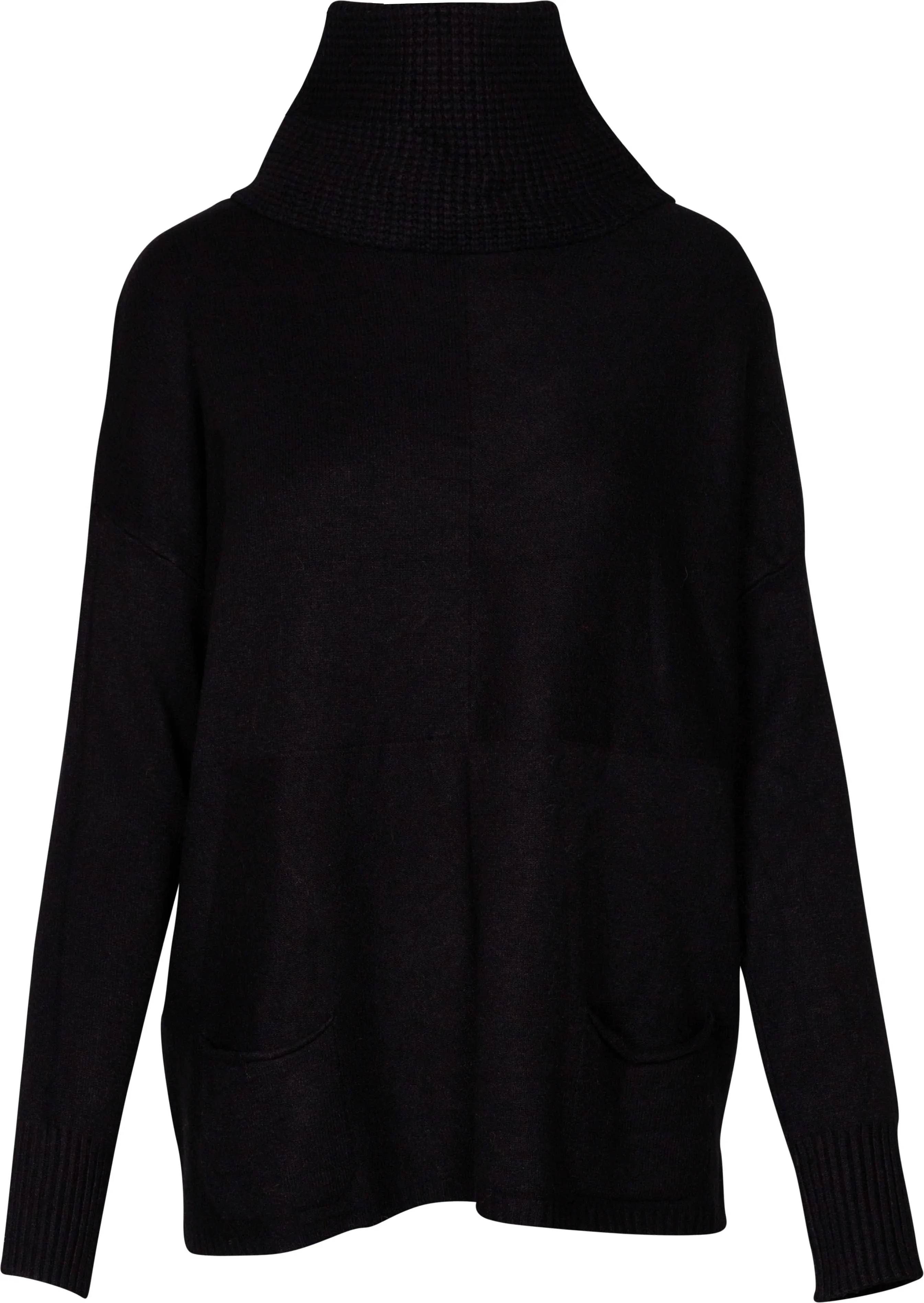 Women's Scoop Neck Sweater with Scarf