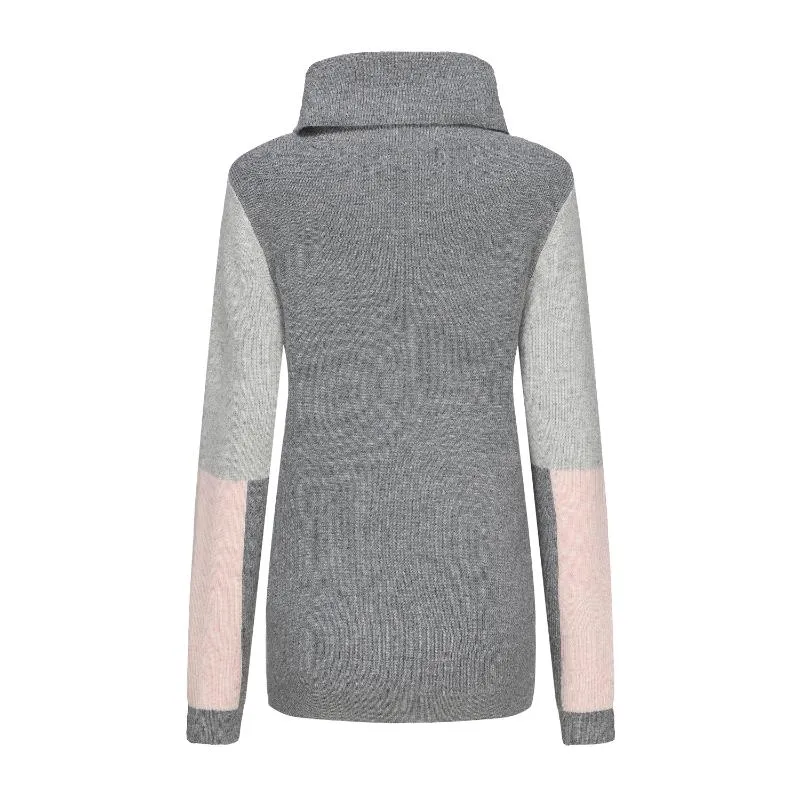 Women's Turtle Neck Knitted Sweater