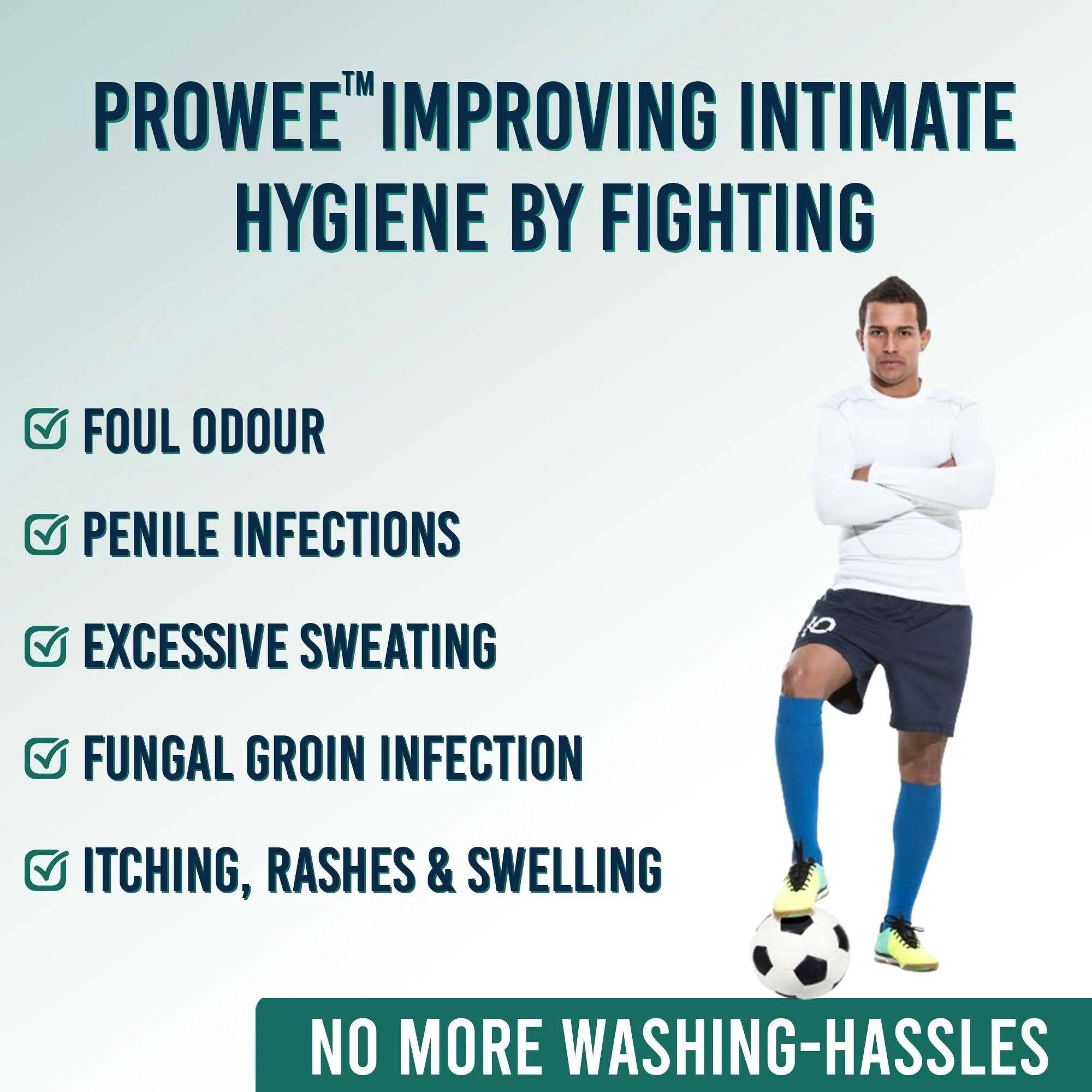 XL Size Brief Style Disposable Regular Hygiene Innerwear, All Day Odorless, Lightweight with Fungal Protection. Prowee Regular (Men)