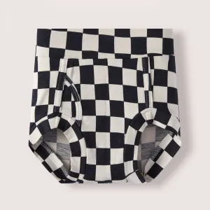 Y-Front - Navy Check